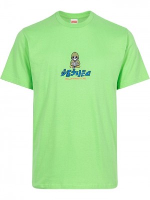 Green Supreme Alien Short-sleeve | UHPD7096