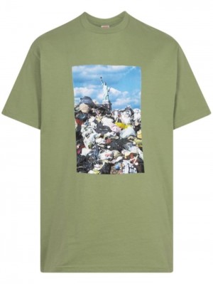 Green Supreme Trash Photograph-print | IDEZ9940