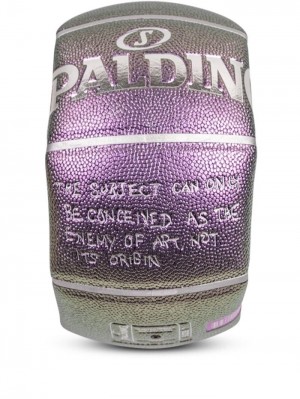 Purple Supreme X Bernadette Corporation X Spalding Basketball | IWJD7595