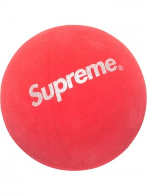 Red Supreme Sky Bounce Ball Sneakers | LAOC6661