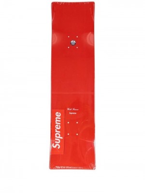 Red Supreme Uncut Box Logo Skateboard | MCMT6388