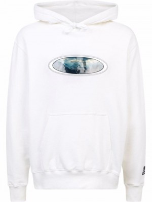 White Supreme X The North Face Lenticular Mountains | WOMY3666