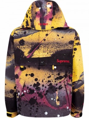 Yellow Supreme Gore-tex Printed Jacket | IDBV9916