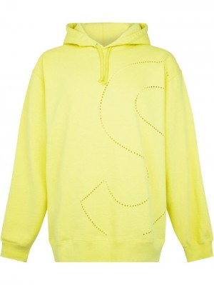 Yellow Supreme Laser Cut S-logo | SZZV4478