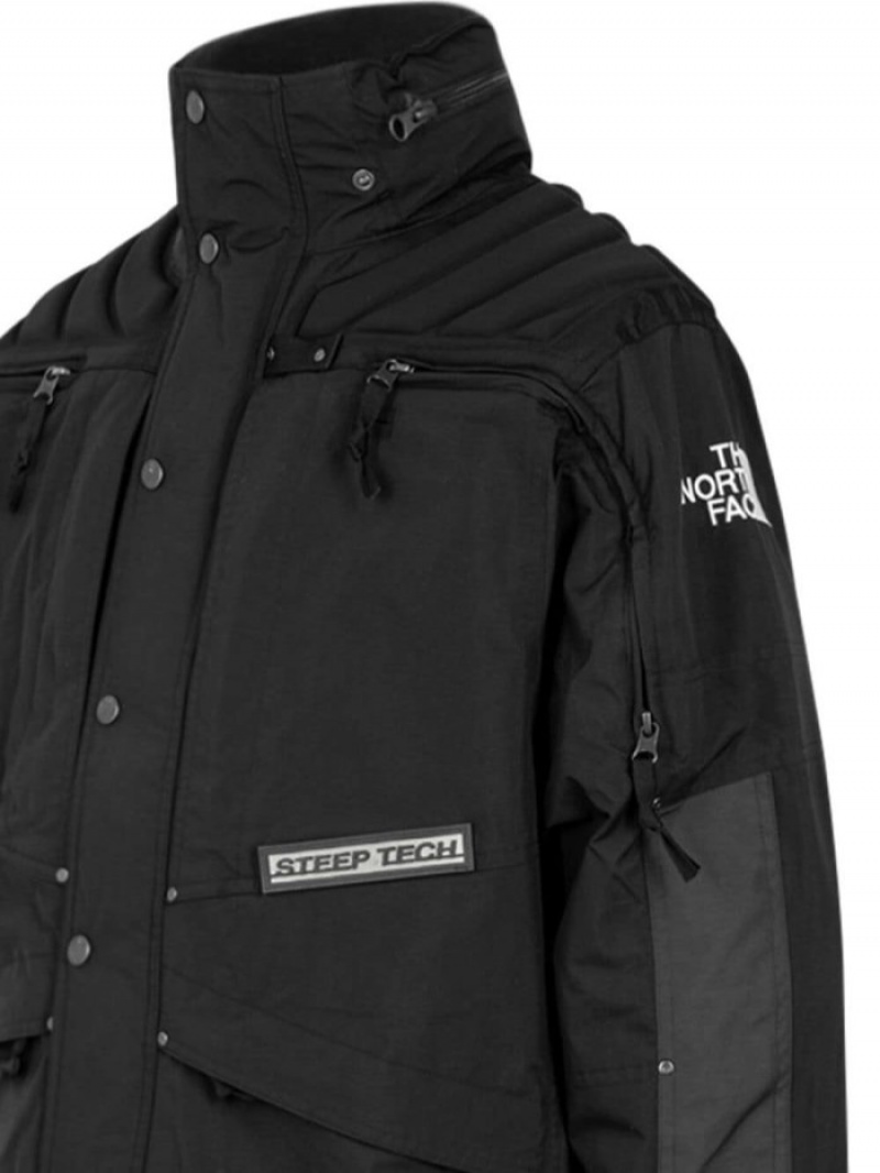 Supreme Jackets Outlet India Black X The North Face Steep Tech Apogee Womens